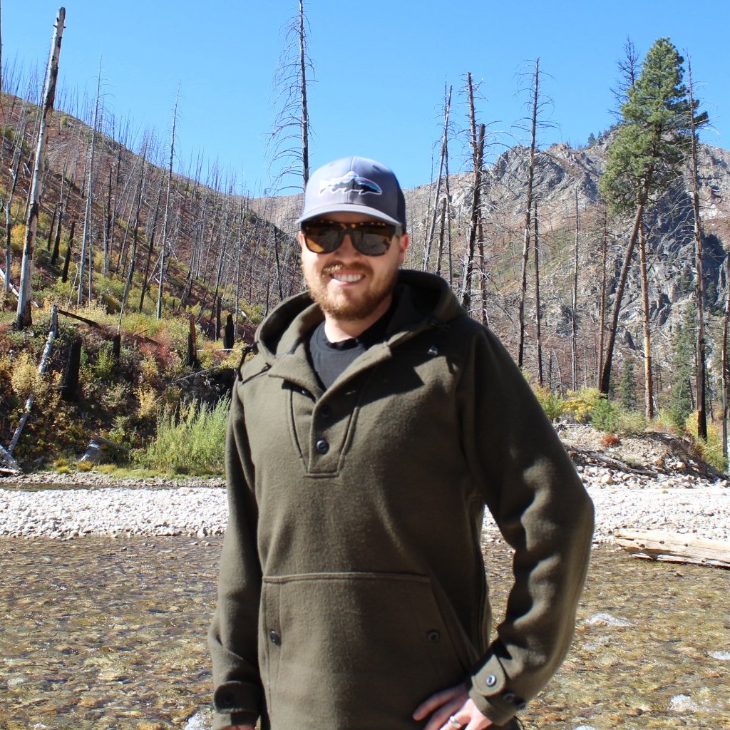 WeatherWool Advisor Joe Schindel, professional firefighter, WeatherWool Anorak in Drab Color