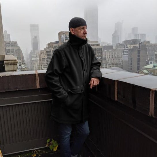 WeatherWool North Maine Double Jacket ... Prototype ... Two Layers, Merino Jacquard Pure Wool Fabric