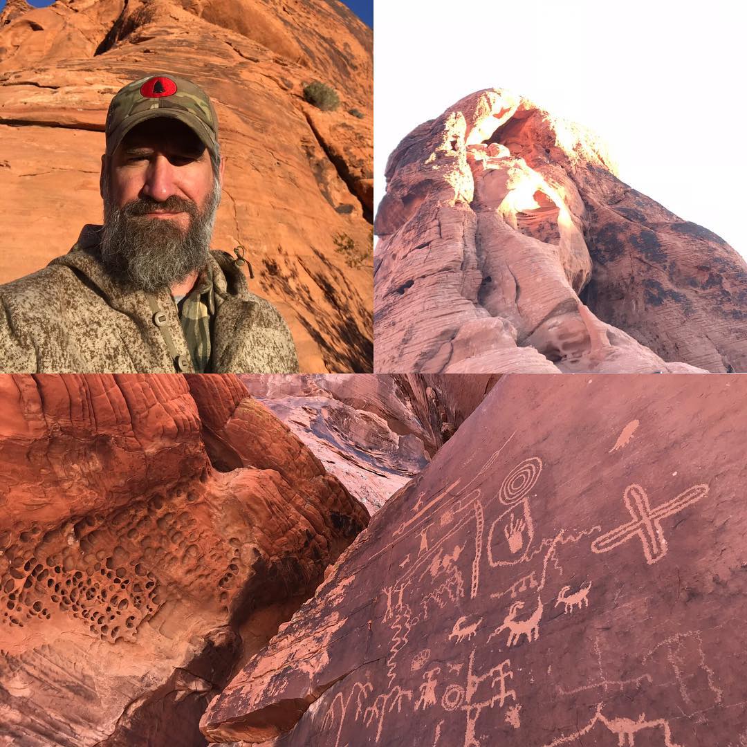 WeatherWool Advisor and US Military Veteran Josh Enyart in his Lynx Pattern WeatherWool Anorak